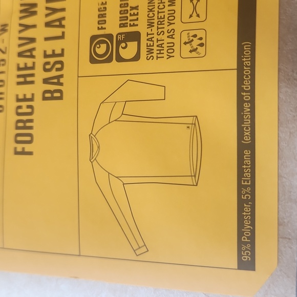 CARHARTT WOMENS FORCE HEAVYWEIGHT HEATHERED KNIT BASE LAYER CREWNECK TOP - Picture 9 of 12